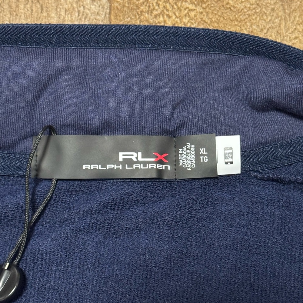 RLX Ralph Lauren Men’s Golf Vest Blue Size XL NWT - Picture 5 of 11